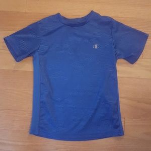 Boy Size 7 Blue Champion Athletic Shirt